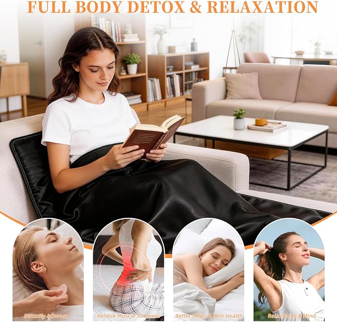 Portable Infrared Sauna Blanket, Sauna Bag - Image 7