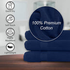 KAHAF COLLECTION 100% Cotton Bath Towels, Quick Dry, Highly Absorbent, Soft - Image 4