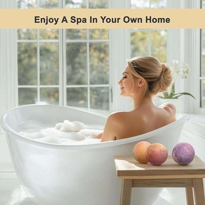 Aqua Elegante Flower Bath Bombs Gift Set - Image 9