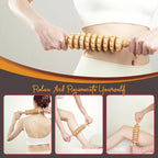 Wooden Massage Stick, Body Shaping, Fat Reduction, Muscle Relief, Easy Self Use - Image 3