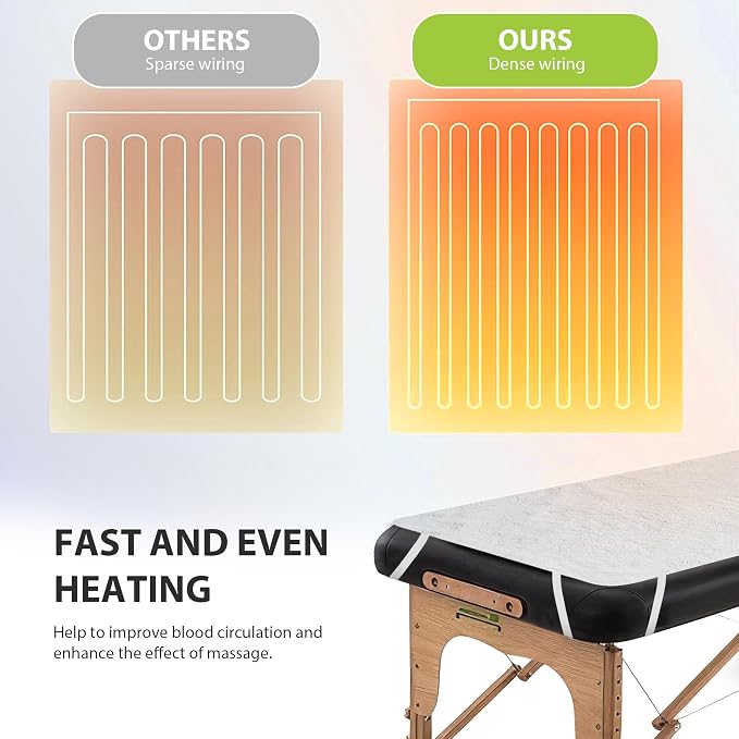 Massage Table Warmer Heating Pad Professional SPA Massage Bed Warmer - Image 4