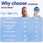 Self Care Gift for Women, Cooling Eye Mask for Puffy Eyes, Tired Eyes, Headache - Image 8