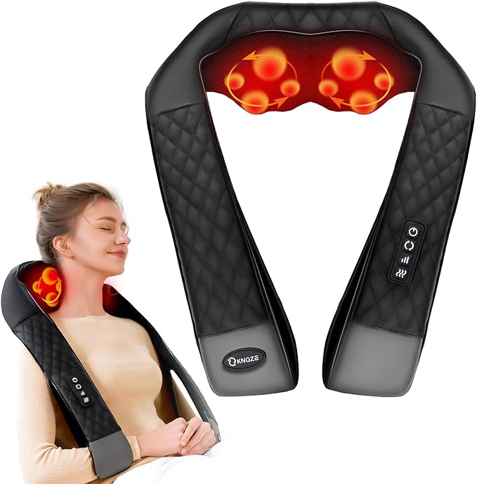 Shiatsu Neck and Back Massager by KNQZE