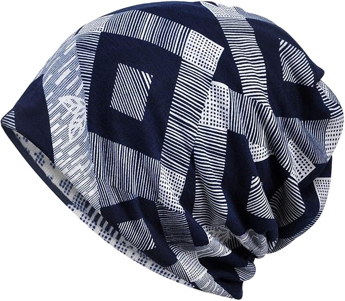 Women's Summer Beanie for Men Hat Boho Hats Adult Dwarf Hats Chemo Cap Cancer - Image 2