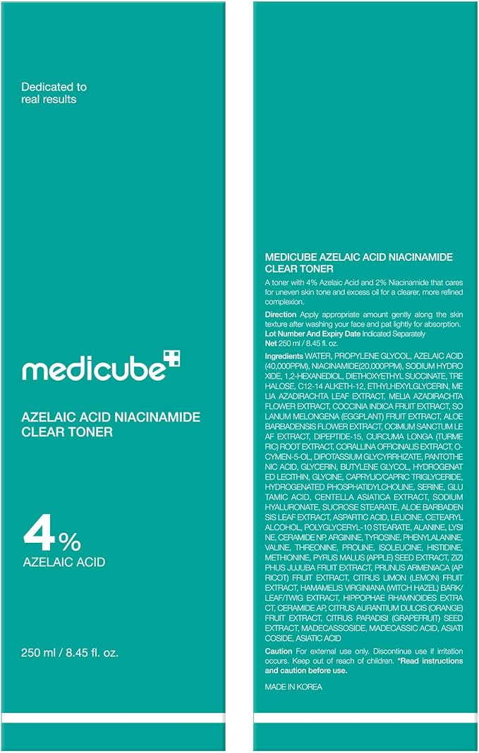 medicube Azelaic Acid Niacinamide Clarifying Toner | Troubled Skin Care - Image 9