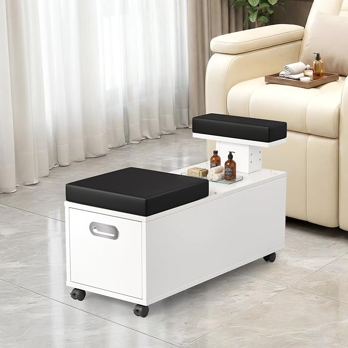 OmySalon Pedicure Cart, Foot Bath Trolley - Image 8