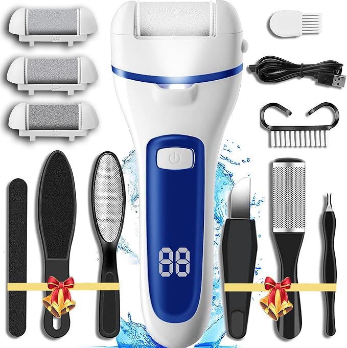 Callus Remover for Feet, 13-in-1 Professional Pedicure Tools Foot Care Kit by CIVYPRO