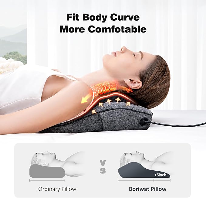 Boriwat Back Massager with Heat, Neck Massager - Image 2