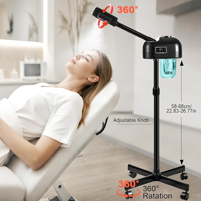 Professional Facial Steamer for Estheticians, Vaporizador Face Steamer - Image 2