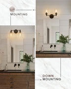 FEMILA Bathroom Vanity Light, Vanity Lighting fixtures, Modern Wall Sconce - Image 6