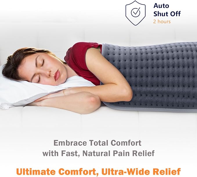 Ultra-Wide Microplush Heating Pad - Image 3