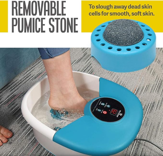 Medical king Foot Spa Massager - 5 in 1 Foot Bath Massager - Adjustable Heating - Image 5