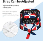 Adult Working Cap Adjustable Cleaning Work Sweatband Scrub Hat Tie Back Hats - Image 4