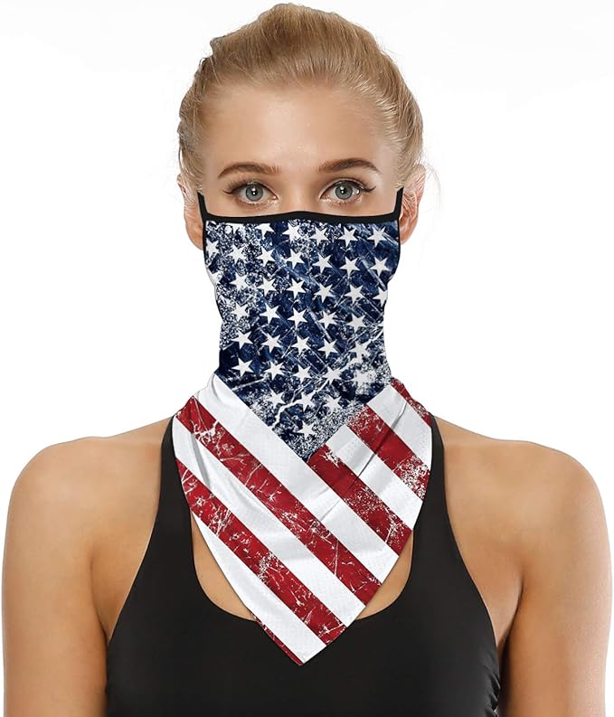 YAYOUREL Neck Gaiter Face Mask Bandanas by YAYOUREL