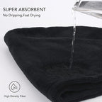 SINLAND Microfiber Hair Drying Cap Hair Towel Turban Twist - Image 3