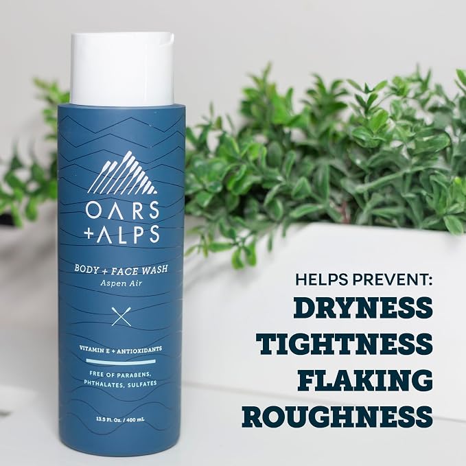 Oars + Alps Body Wash for Men, Mens Body Wash & Face Cleanser - Image 6