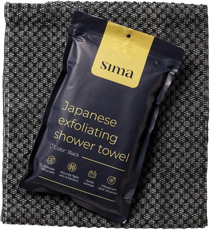 Sima Brand Exfoliating Washcloth Face & Body Scrub Towel - Image 8