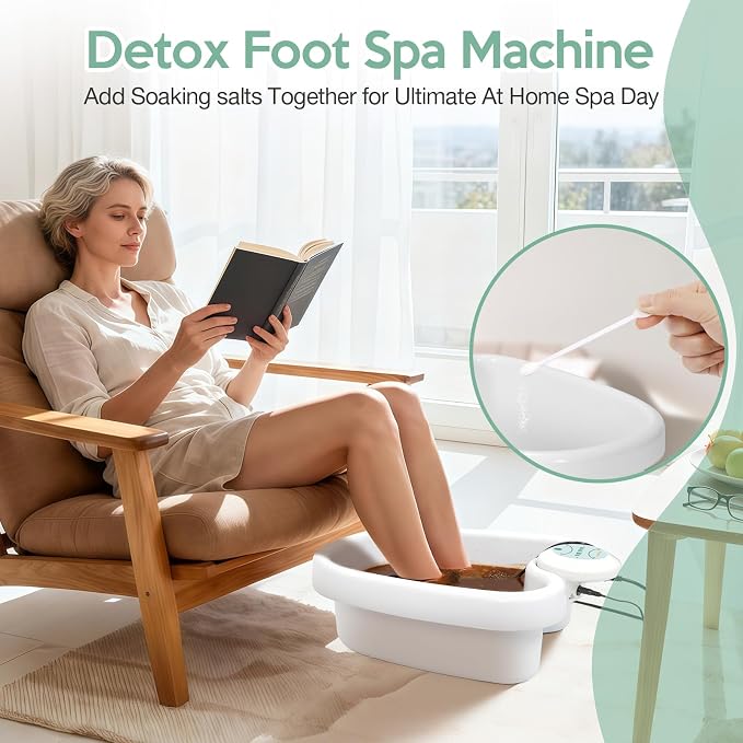 Ionic Foot Bath Detox Machine, Ion Foot Detox Spa - Image 5