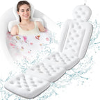 Luxury Bath Cushion, Full Body Bathtub Pillow by VEILS