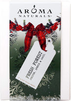 Aroma Naturals Holiday Juniper, Spruce and Basil Essential Oil Pillar Candle - Image 2