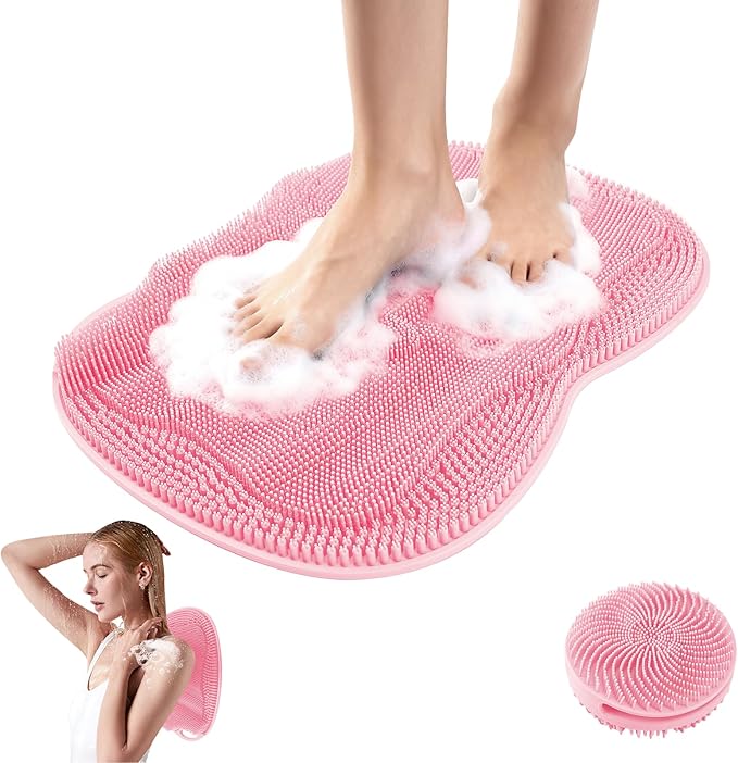 Bath Shower Foot Scrubber Mat by EaTubano
