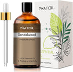 PHATOIL 100ML Sandalwood Essential Oil, Pure Aromatherapy Essential Oils by PHATOIL