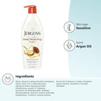 Jergens Deep Restoring Argan Oil Moisturizer, Soothing Body and Hand-Lotion - Image 14