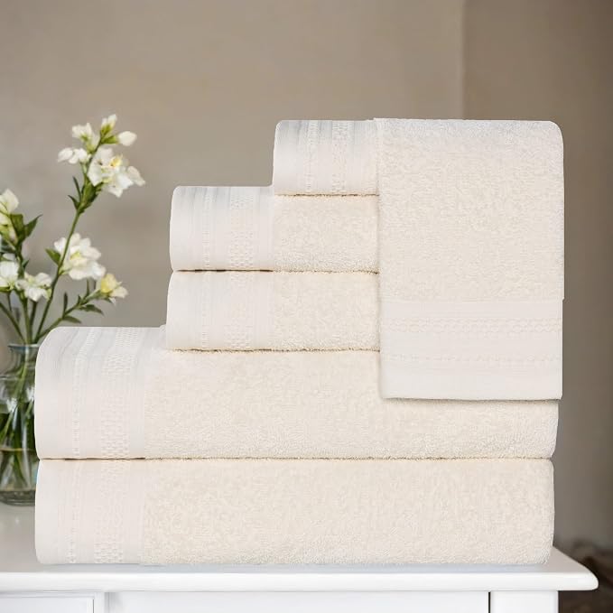 Superior Honeycomb Cotton Medium Weight Towels, by SUPERIOR
