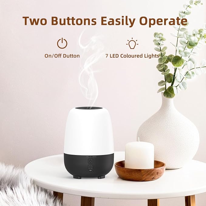 SEEDSEEL 150ML Cordless Essential Oil Diffuser, Built-in 6000mAH Rechargeable - Image 5