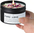 Crystal Candle, Healing Energy Protection Gift, Mindful Intentions, Best Friend by Unknown