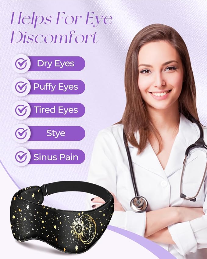 Miss Adola Silk Weighted Eye Mask - Image 2