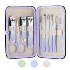 Manicure Set, Portable Mini Manicure and Pedicure Kit, Travel Grooming Nail Kit by SHYEEH