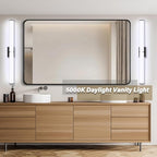 Bathroom Light Fixtures: 40 Inch ETL Certified LED Bathroom Vanity Light 5000K - Image 3