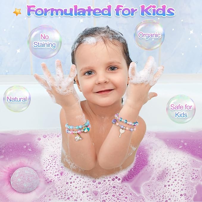 Unicorn Bath Bombs for Kids Girls - Image 5