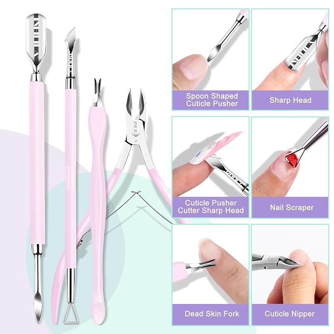 NXJ INFILILA Cuticle Kit, Manicure Kit - Image 3