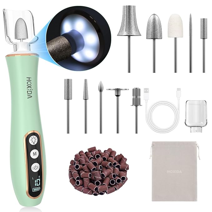 Cordless Electric Nail Drill by Hoxida