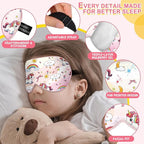 Kids Silk Sleep Mask: 100% Mulberry Silk Eye Mask - Image 3