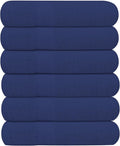 KAHAF COLLECTION 6 Pack Bath Towels Set 100% Ring Spun Cotton, Lightweight by KAHAF+COLLECTION