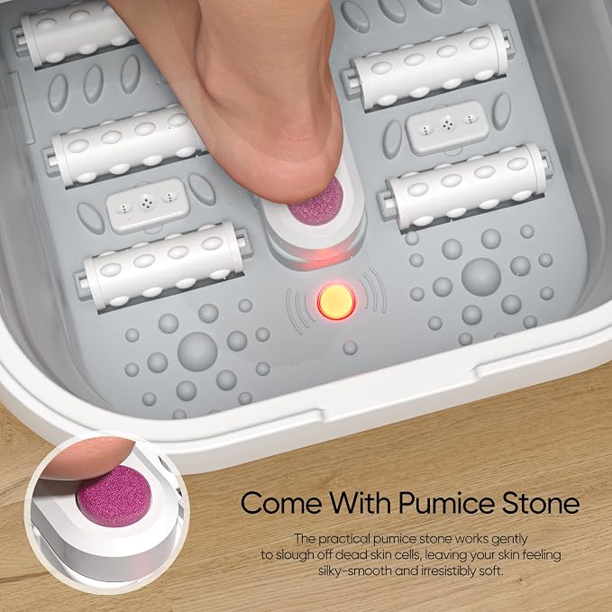 LUBBYGIM New Collapsible Foot Spa Bath - Image 5