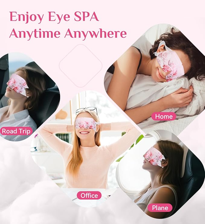 18 Packs Rose Heated Eye Mask - Image 7