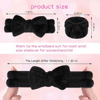 WSYUB Makeup Headbands, and 2Pcs Wrist Spa Wash Band Absorbent Wristbands - Image 2