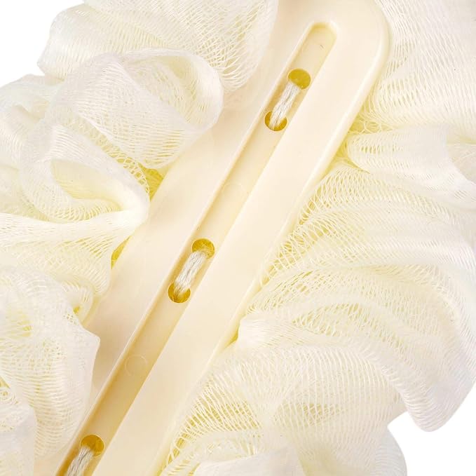 Back Scrubber for Shower, Loofah Long Handle Bath Body Brush, Soft Nylon Mesh - Image 4