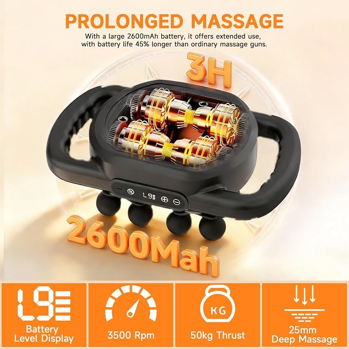 12 Head Massage Gun Deep Tissue - Image 3
