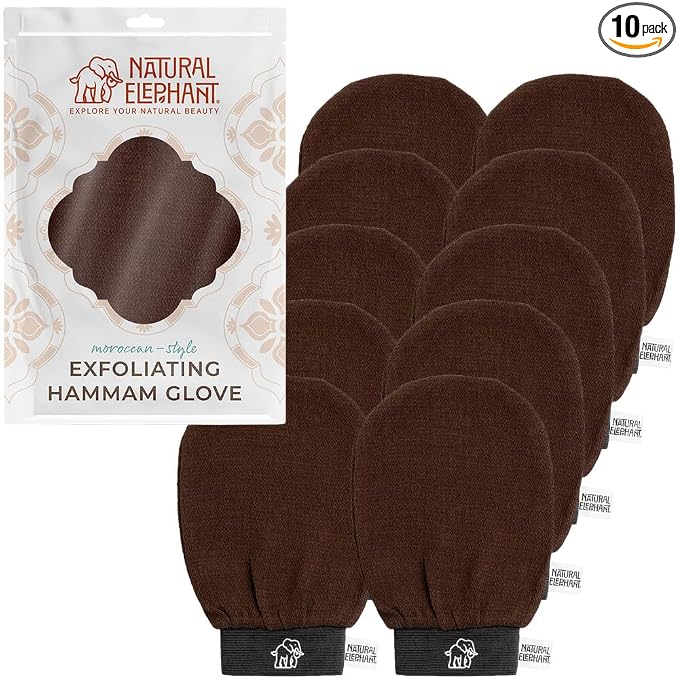 Natural Elephant Exfoliating Hammam Glove by NaturalElephant