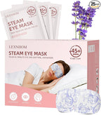 Heated Eye Mask Disposable 24 Pack, 46+ Min Self Heating Steam Eye Mask by Unknown