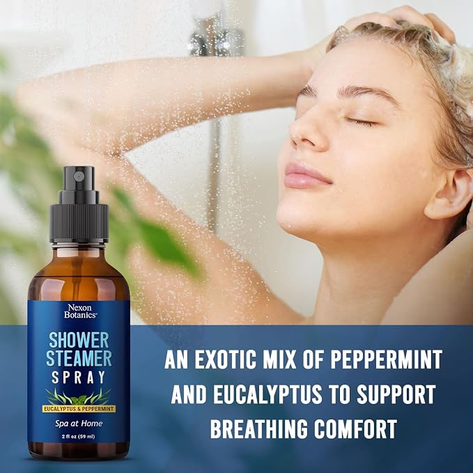 Eucalyptus & Peppermint Shower Steamer Spray 2 fl oz - Image 6