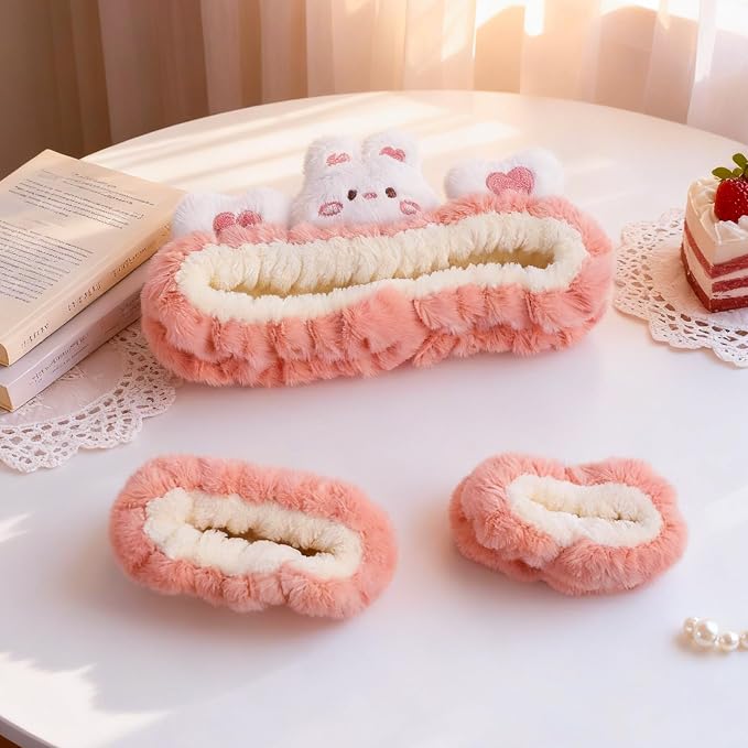 PERFECTSIGHT Kawaii Headband for Spa, Washing Face, Party - Image 6