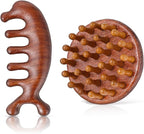 Wooden Scalp Massager & Hair Scrubber, Head Massager Brush by Unknown