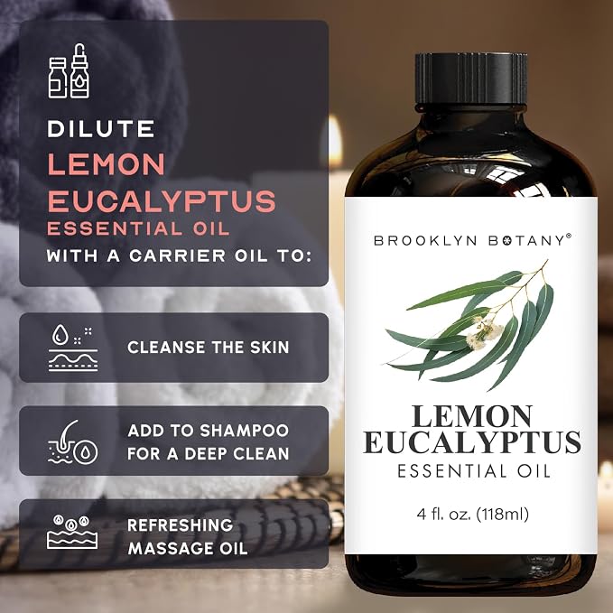 Brooklyn Botany Lemon Eucalyptus Essential Oil - Image 6