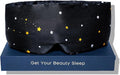 Fleur&Yang Silk Sleep Mask, Adjustable Blackout Sleeping Mask by FleurYang